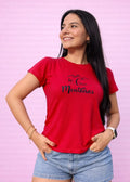 Camiseta Roja Larga - La Fe Mueve Montañas