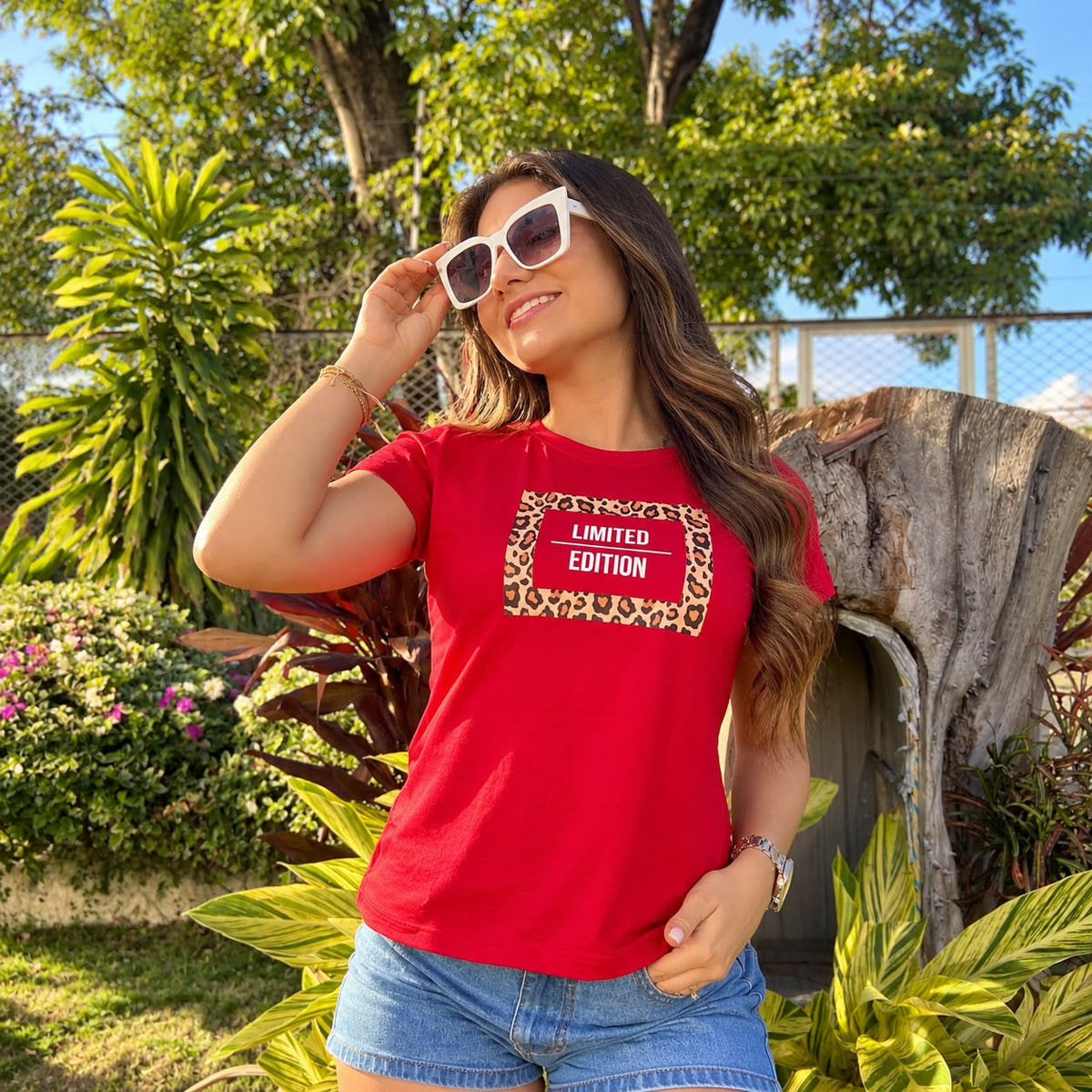 Camiseta Largas Roja- Limited edition