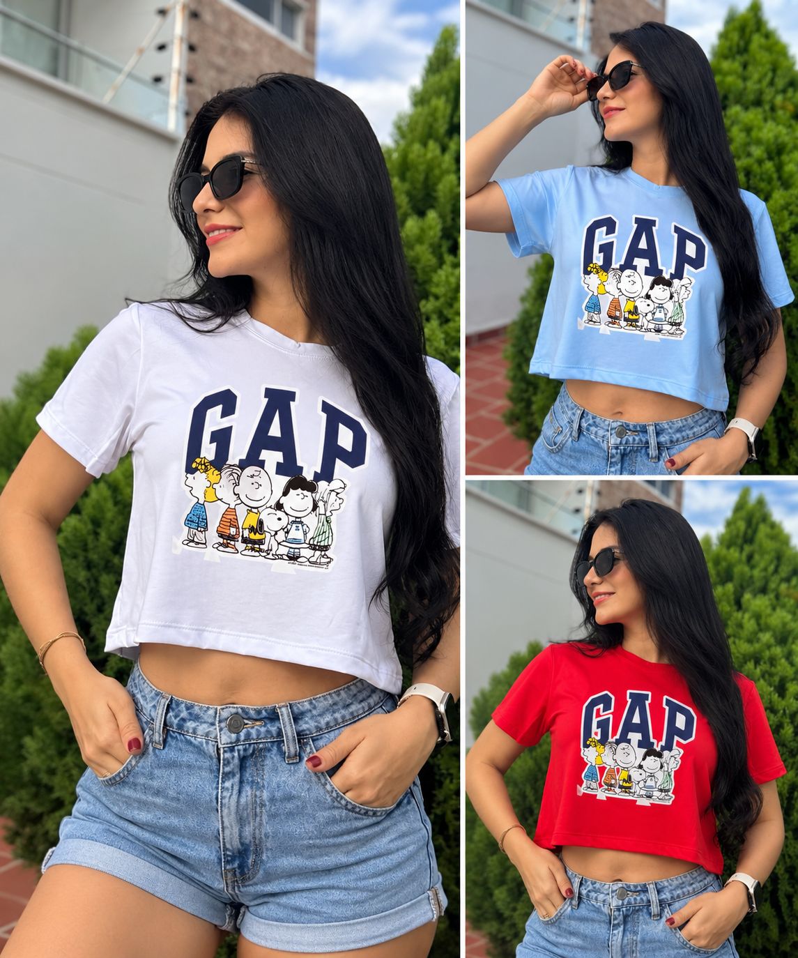 Camiseta corta-Gap
