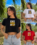 Camisaeta Corta-Eat