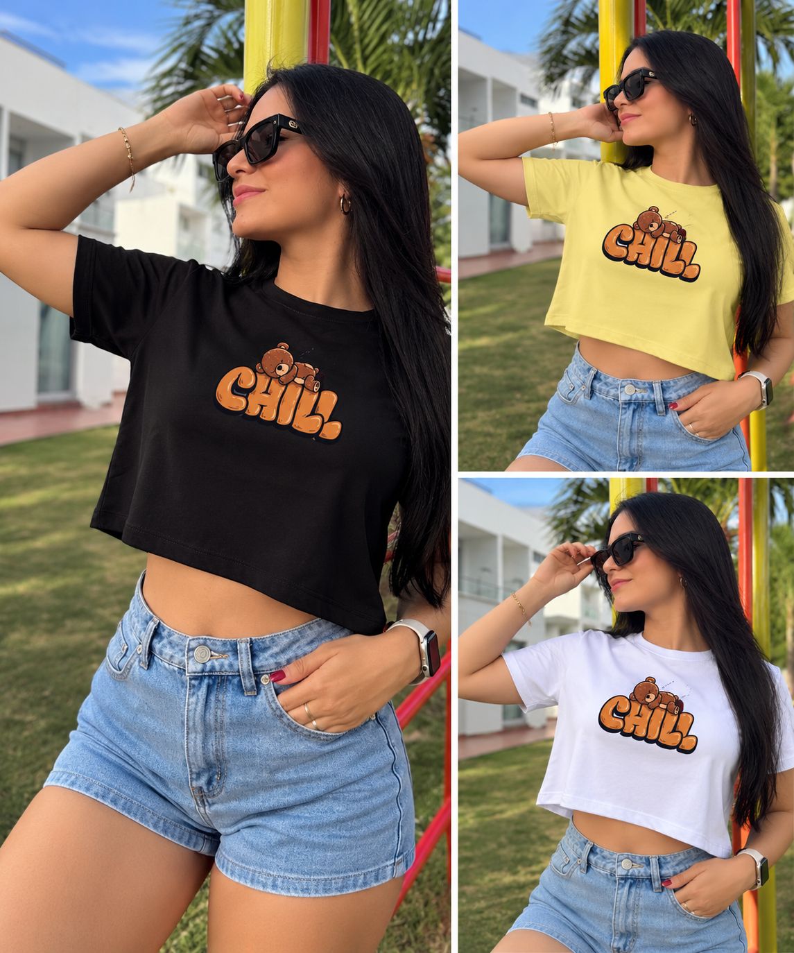 Camiseta Corta-Chill