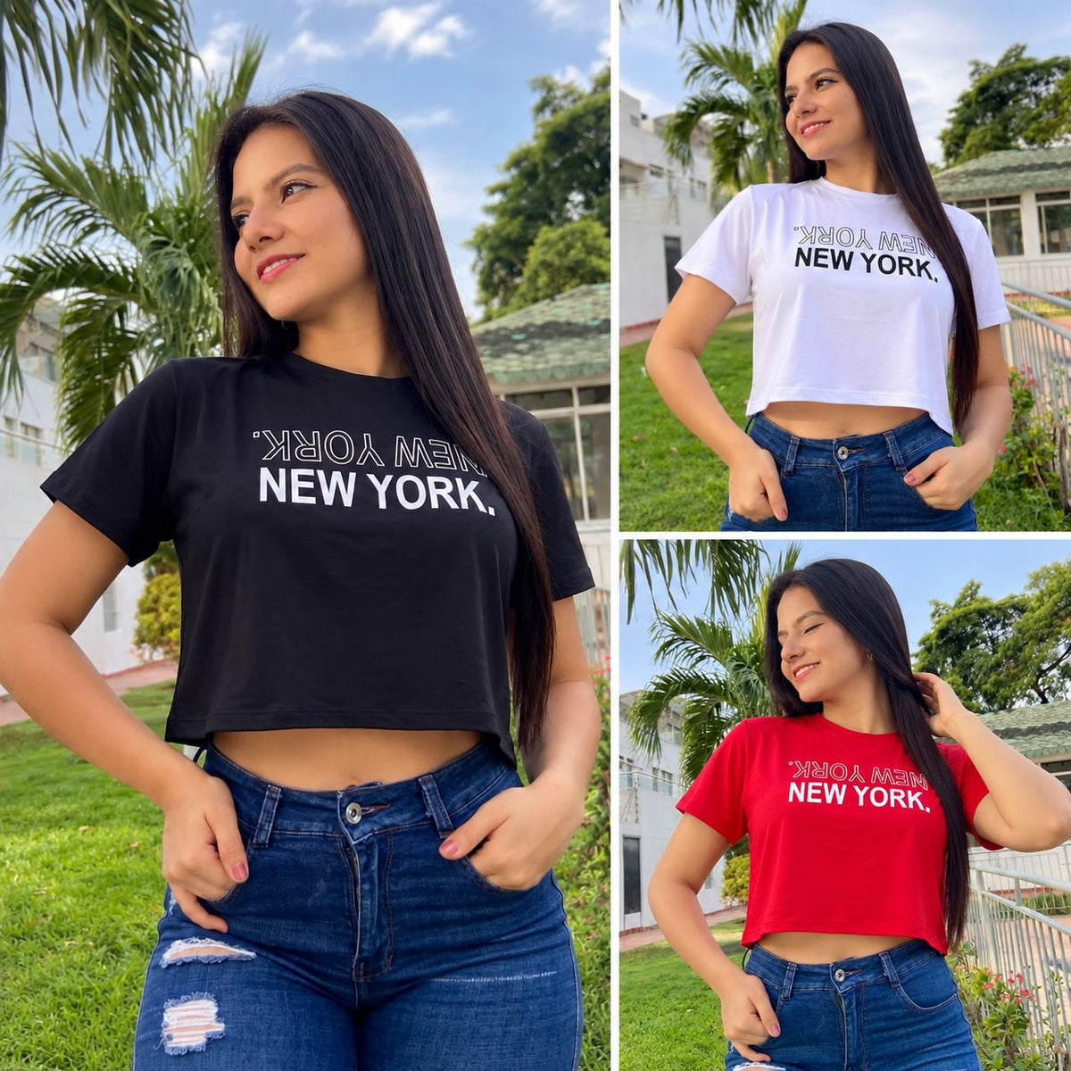 Camiseta Corta-New york