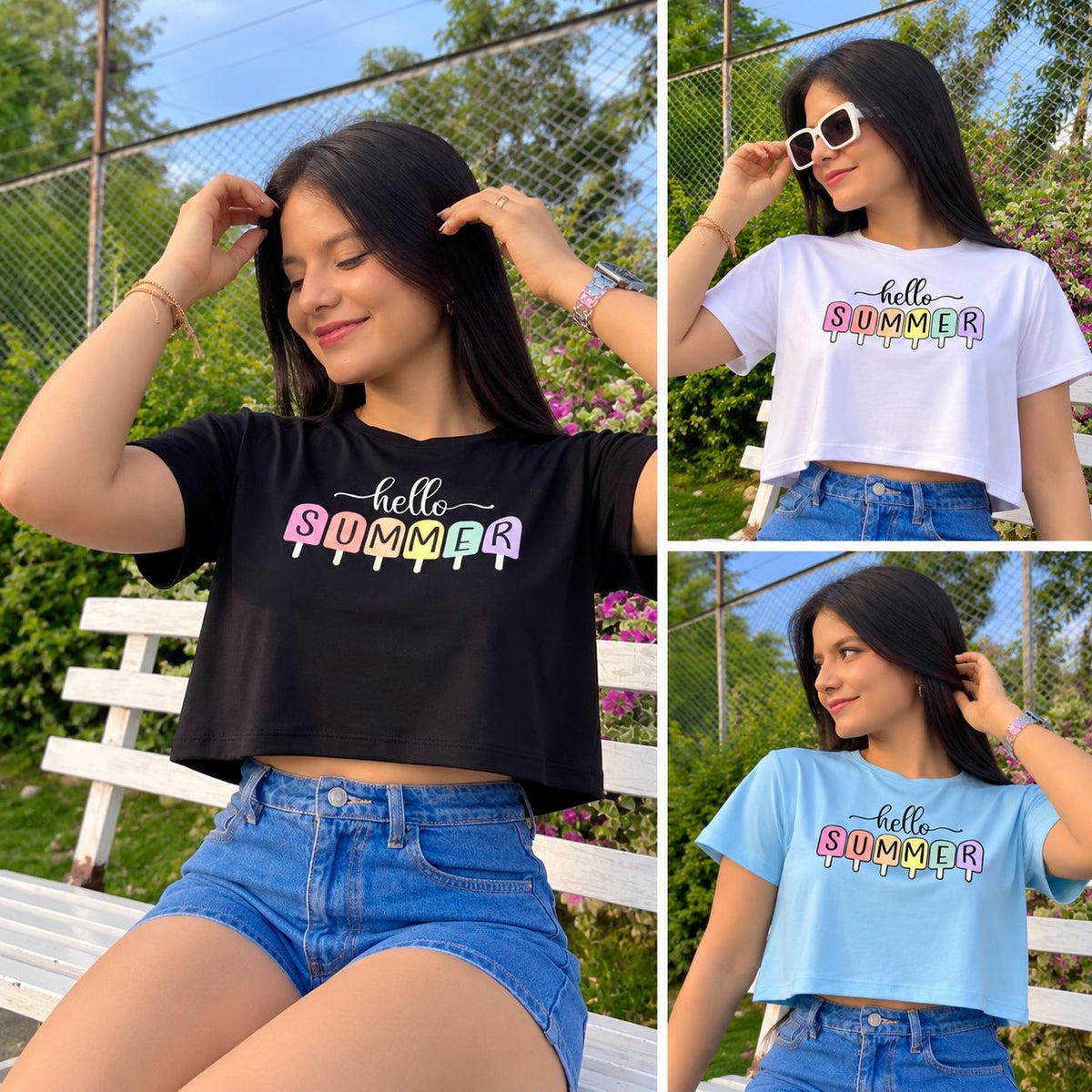 Camiseta Corta-Summer